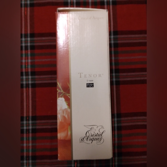 Vase Cristal d'Arques France Tenor "Mirasol" - Picture 5 of 6